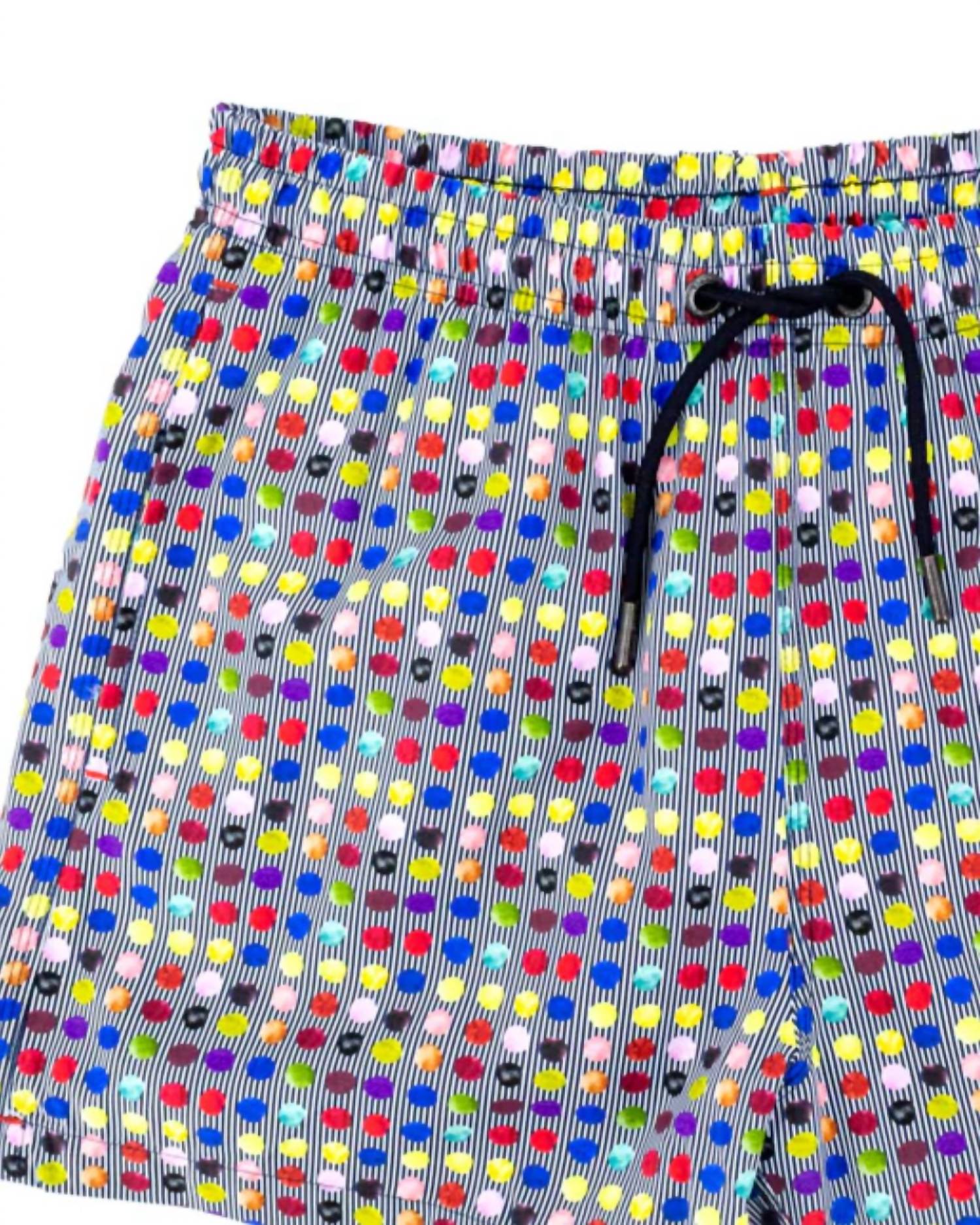 Eight X - Men's Dot And Cross Swim Trunks