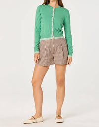 Astr - Clovis Faux Layered Cardigan