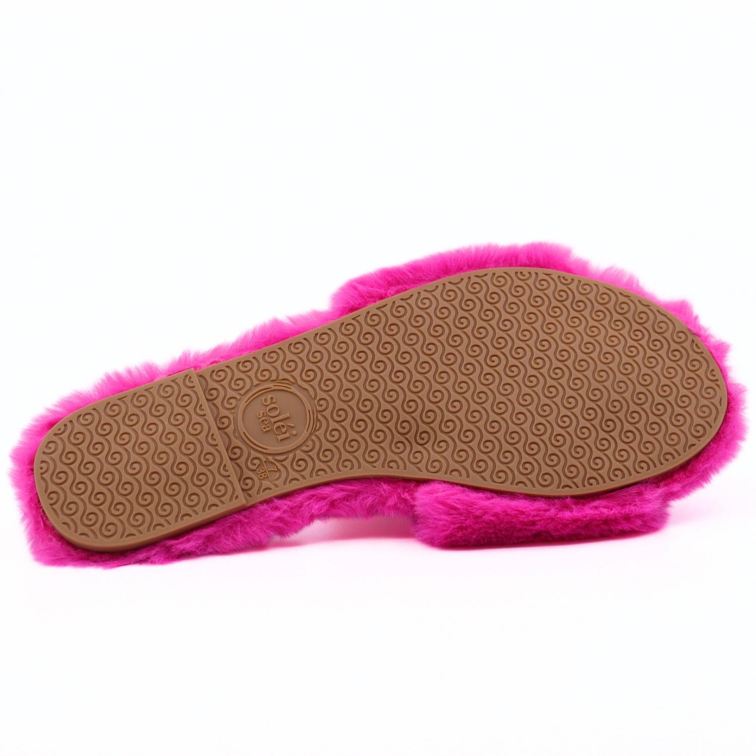 solei sea Women's Averie Slippers in hot pink - women's shoe - view 7