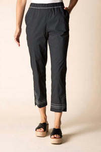 habitat Cool Tech Easy Crop Pants in black - women's pants