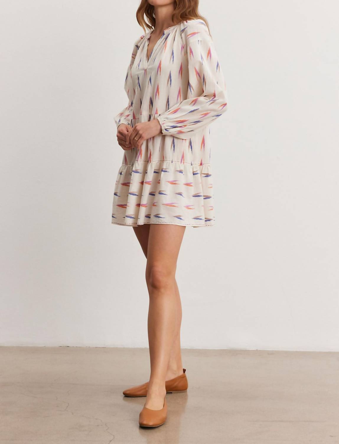 Velvet By Graham & Spencer - Velvet Ikat Weave Romee Dress