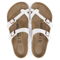BIRKENSTOCK Women's Mayari Sandal in white - women's sandal - detail view