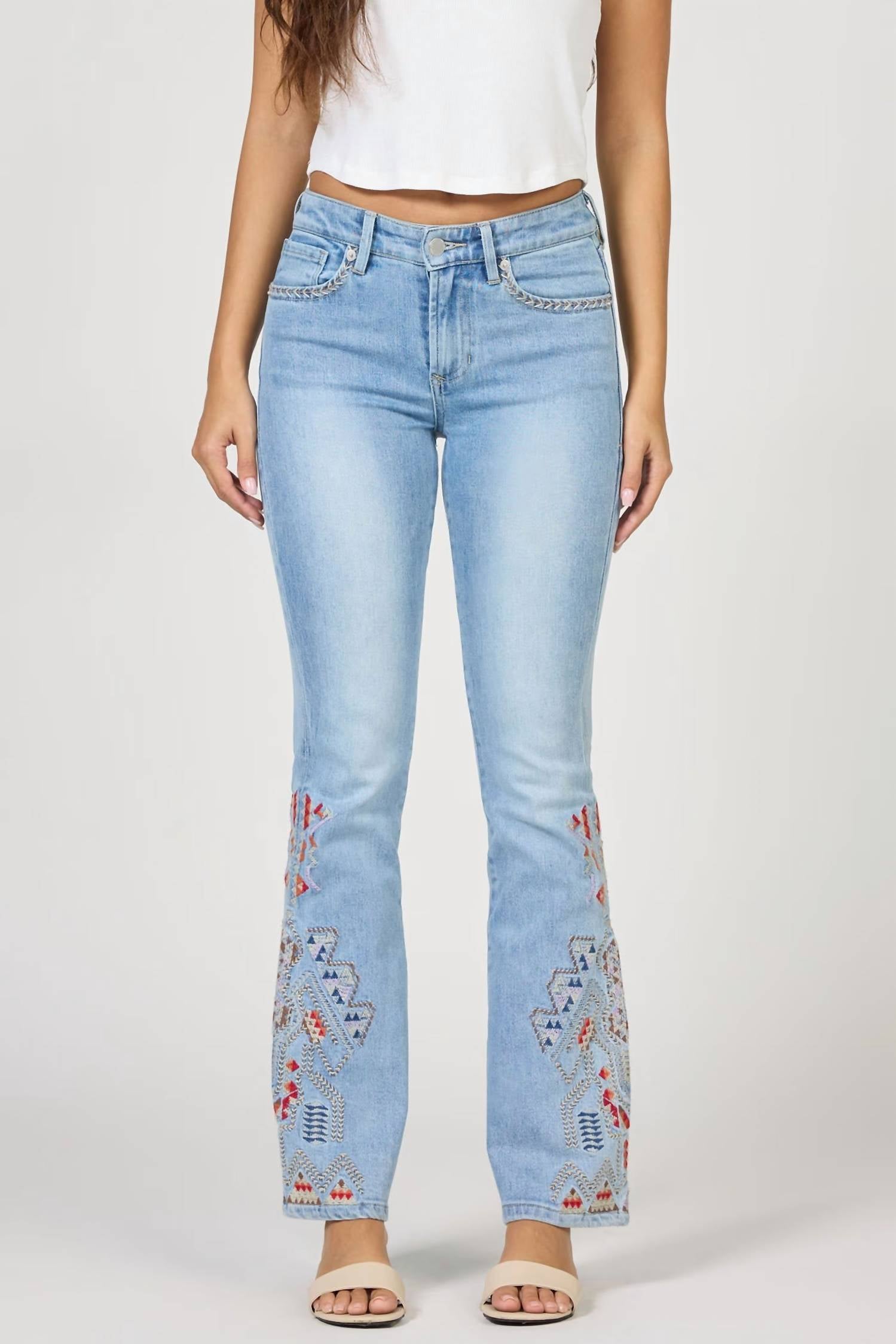 Dear John Denim - Jaxtyn Mid Rise Bootcut Jean