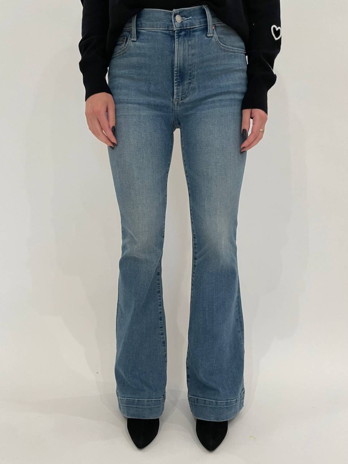 Pistola - Women's Kinsley Mid Rise Ultra Flare Jeans