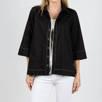 Ozai N Ku - Pleated Back Shirt