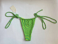 Frankies Bikinis - Women's Enzo Check Bikini Bottom