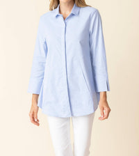 Habitat - Three Quarter Sleeve Button Down Shirt