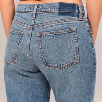 Abercrombie & Fitch - Curve Love Low Rise 2000s Baggy Jean