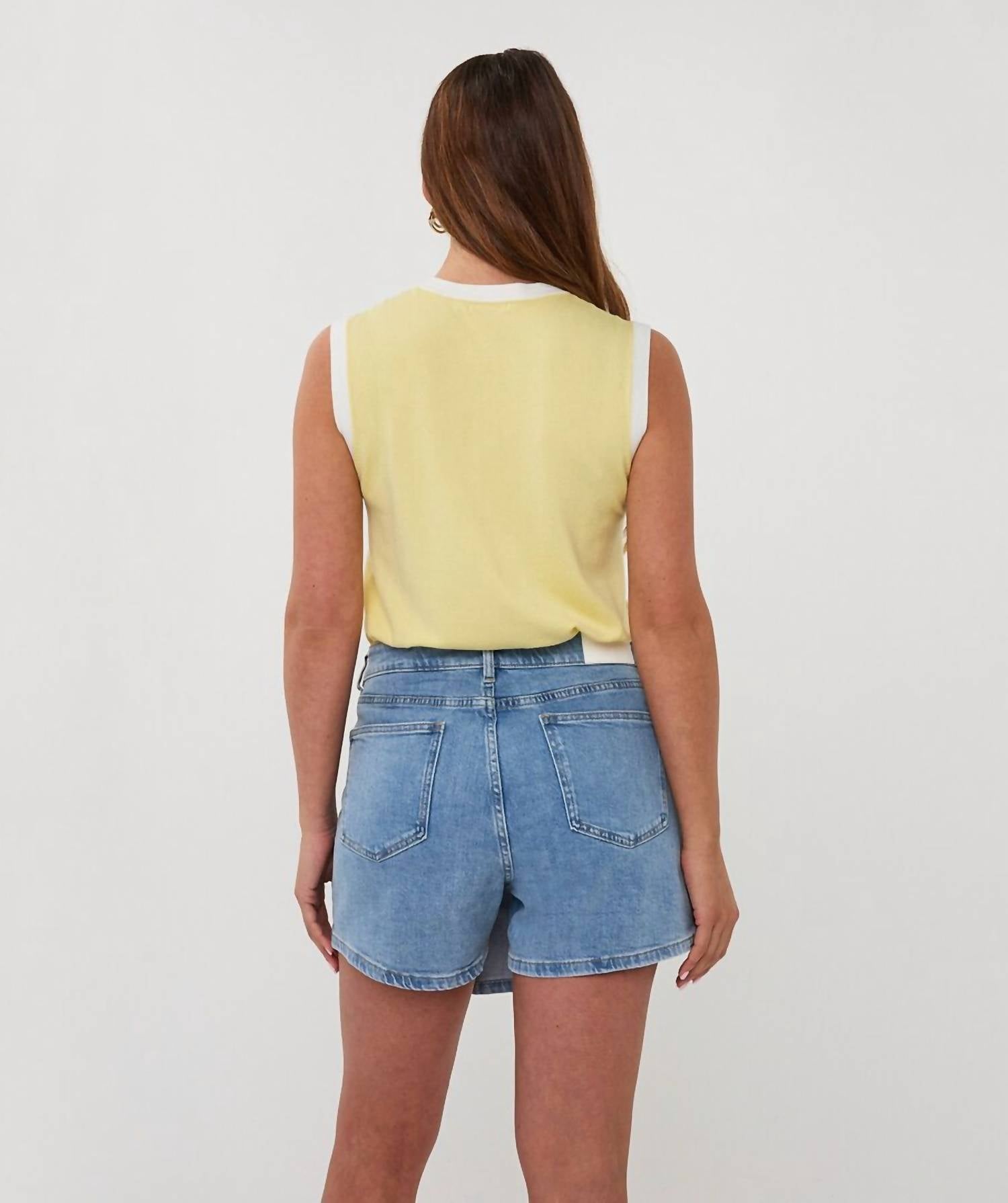 Esqualo - Rib Knit Top
