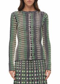 Simkhai - The Mabel Eyelet Knit Cardigan