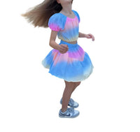 Flowers By Zoe - Girls Ombre Tie Dyed Skirts
