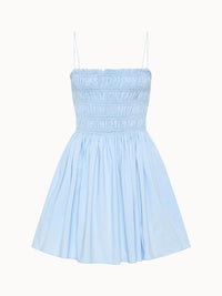 Matteau - Shirred Bodice Mini Dress