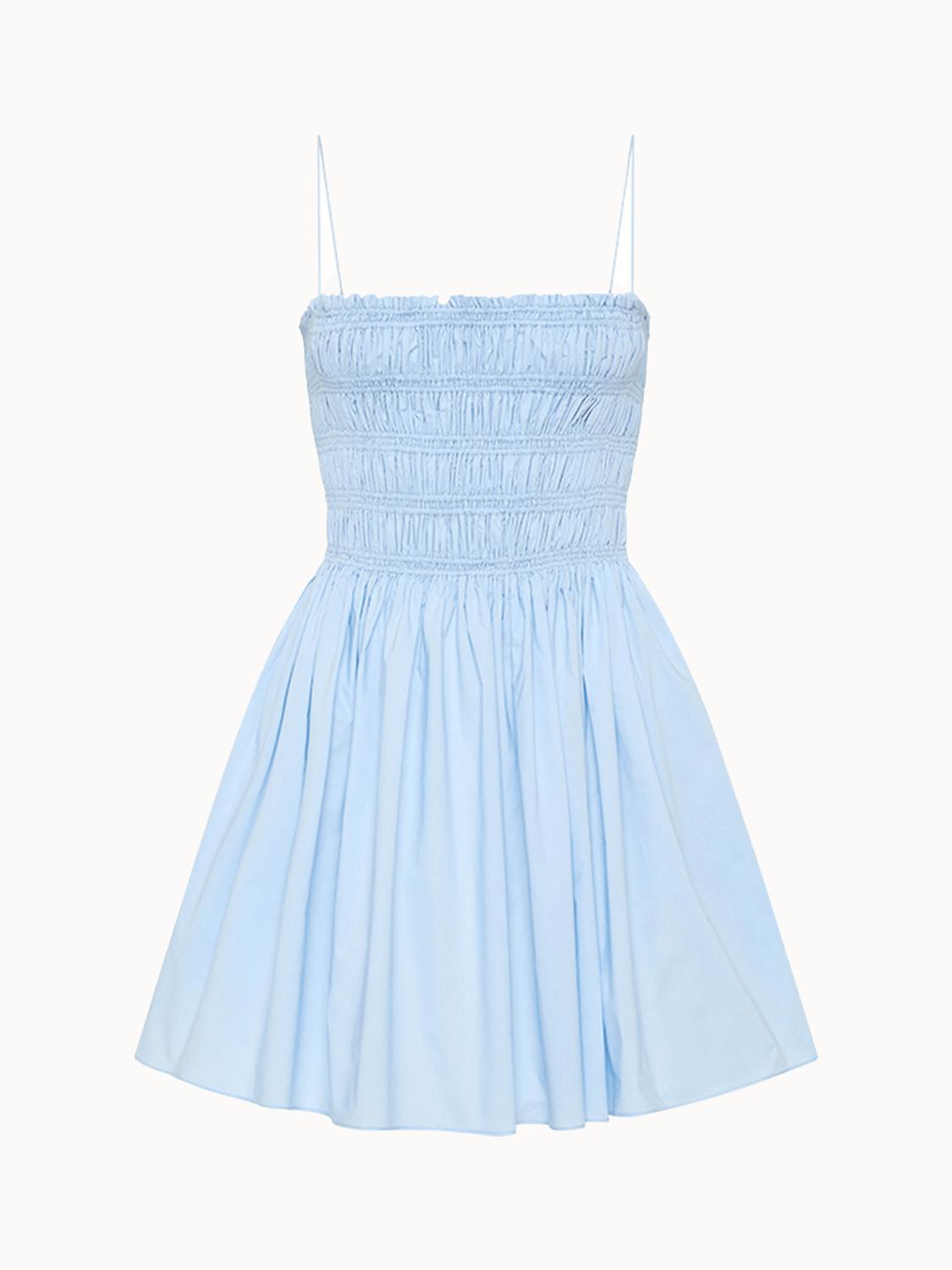 Matteau - Shirred Bodice Mini Dress