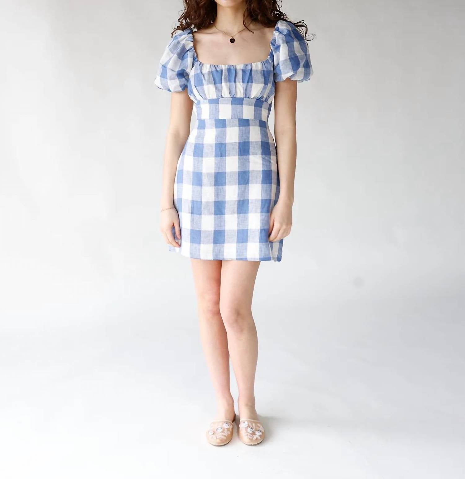 Sofie The Label - Gingham Mini Dress