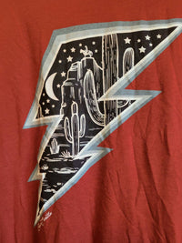 Benita Cecille - Women's American Storm Lightning Bolt T-Shirt
