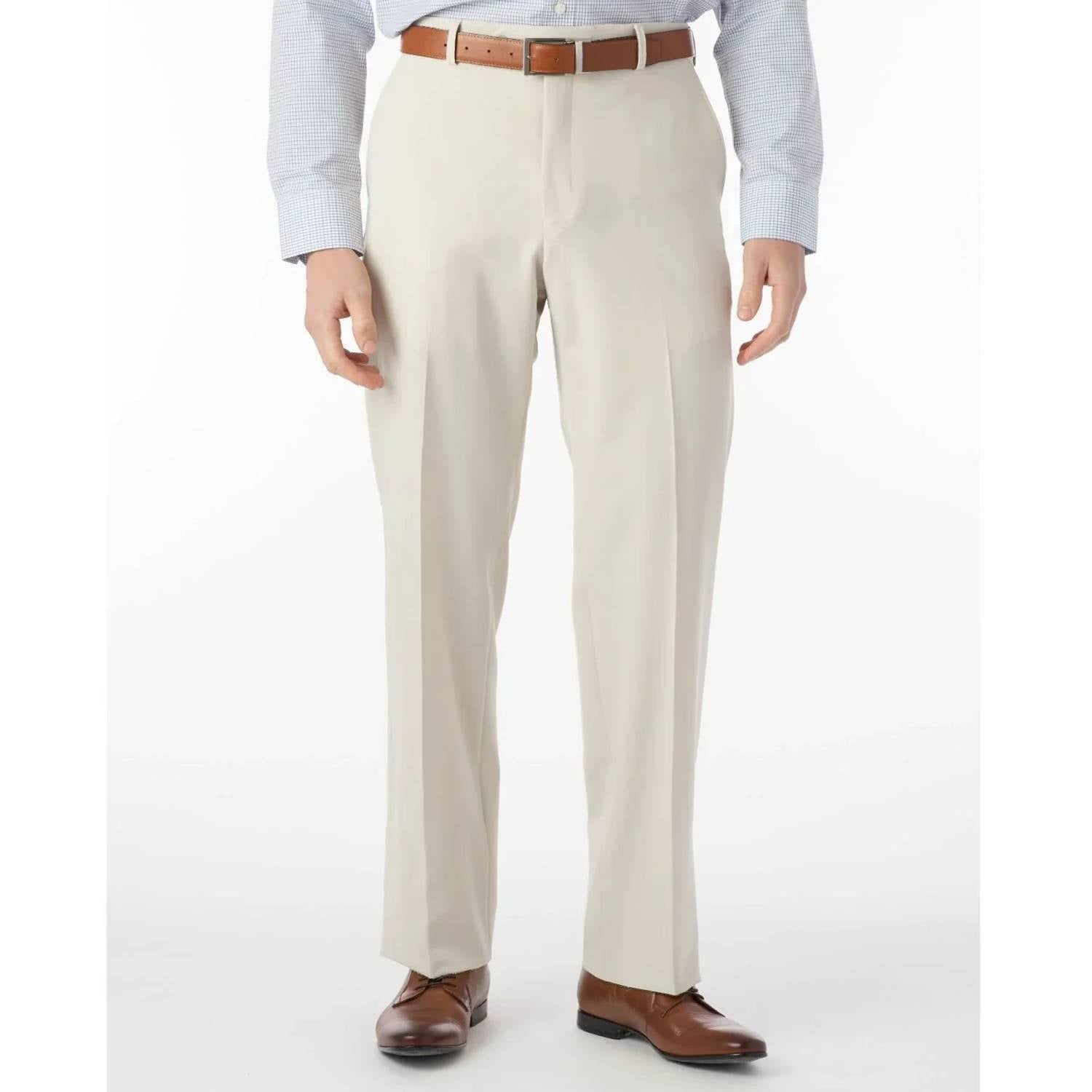 Ballin - Super 120s Wool Gabardine Comfort-eze Trouser - Dunhill Traditional Fit