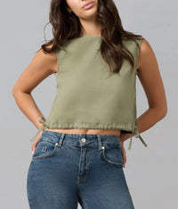 Lola Denim - Liel Cotton Twill Top