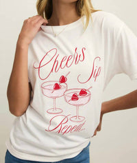 Z Supply - Cheers Boyfriend Tee
