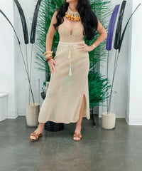 Phie Collective - Mesh Midi Skirt