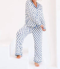 Mary Square - Charlotte Floral Foulard Pajama Set