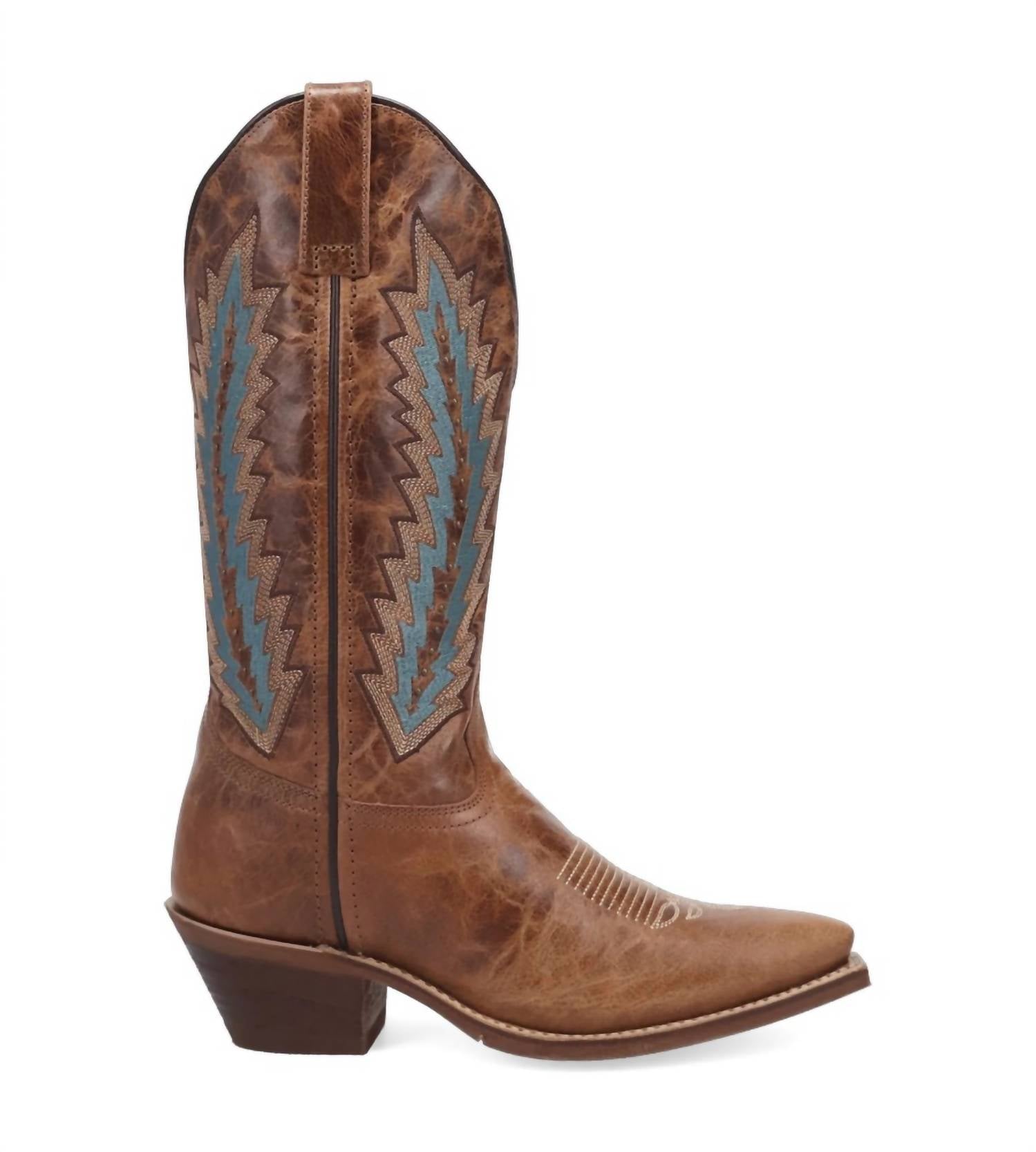 DAN POST. Women's Sundra Leather Boot in tobacco - women's shoe