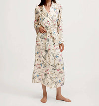 Petite Plume - Silk Long Robe
