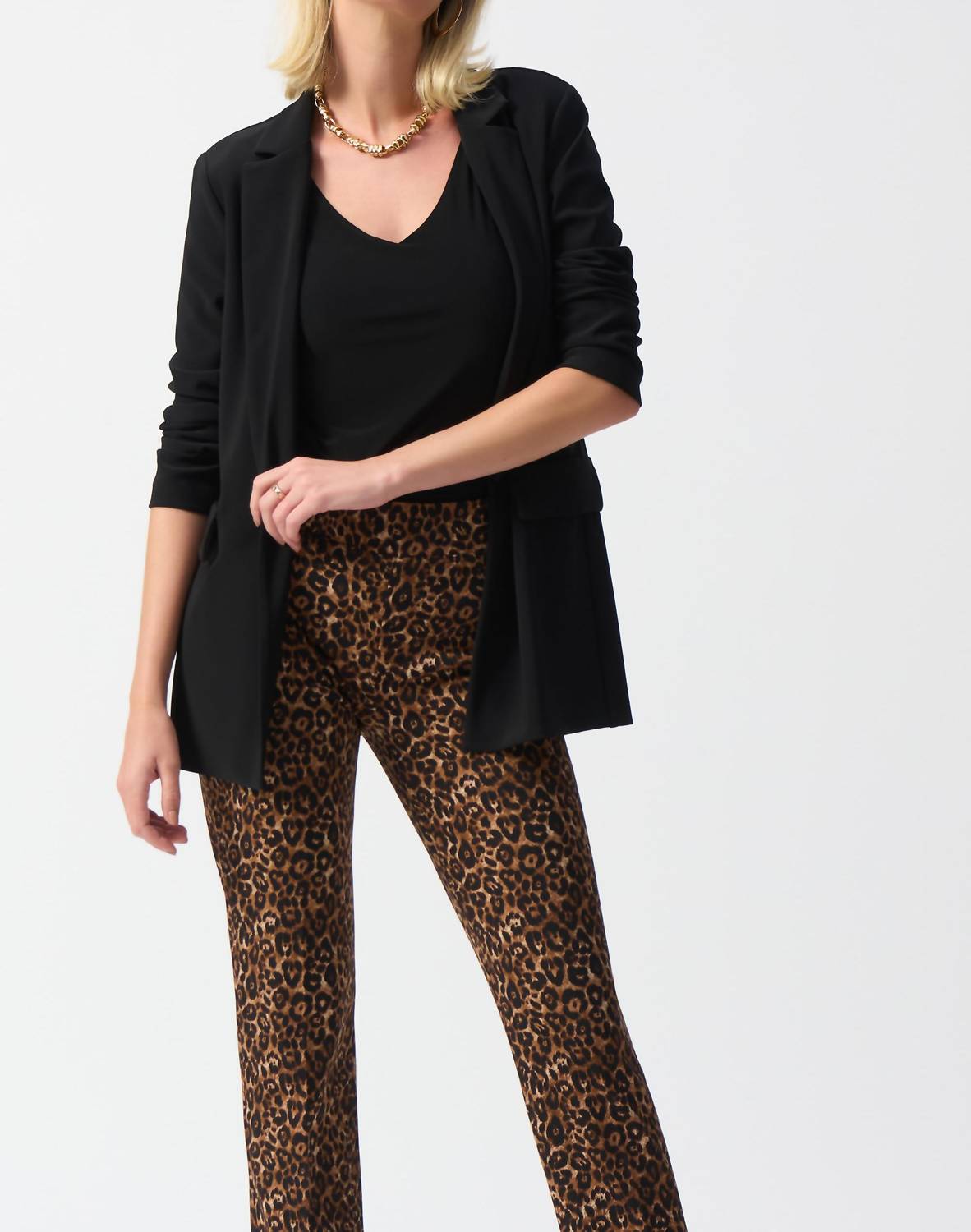 Joseph Ribkoff - Animal Print Pull-On Pants