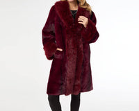 Coco + Carmen - Evelyn Faux Fur Shawl Coat
