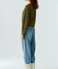 Oui - Button Front Long Sleeve Cardigan