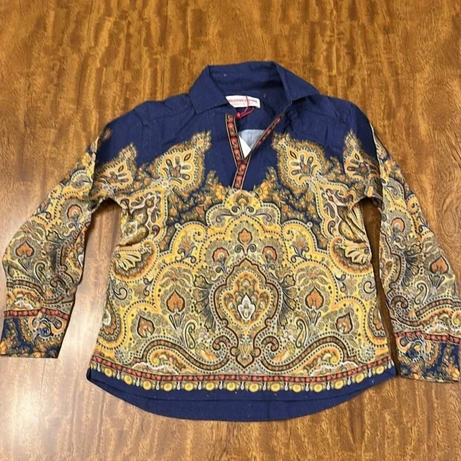 Orlebar Brown - Boy's Rhys Mystique Paisley Shirt