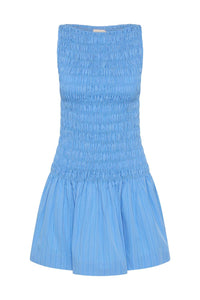 Faithfull The Brand - Maria Drop Waist Shirred Mini Dress