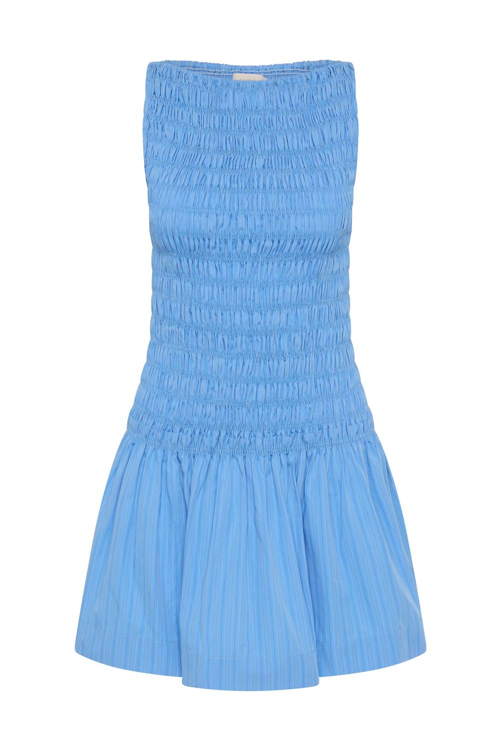 Faithfull The Brand - Maria Drop Waist Shirred Mini Dress