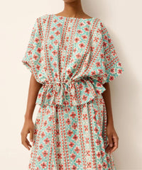 Marie Oliver - Madison Drawstring Waist Top