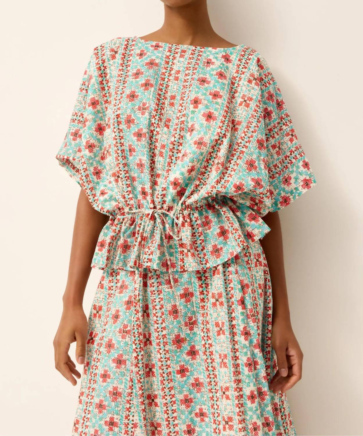 Marie Oliver - Madison Drawstring Waist Top