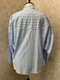 Elliott Lauren - Women's Striped Button Front Shirt
