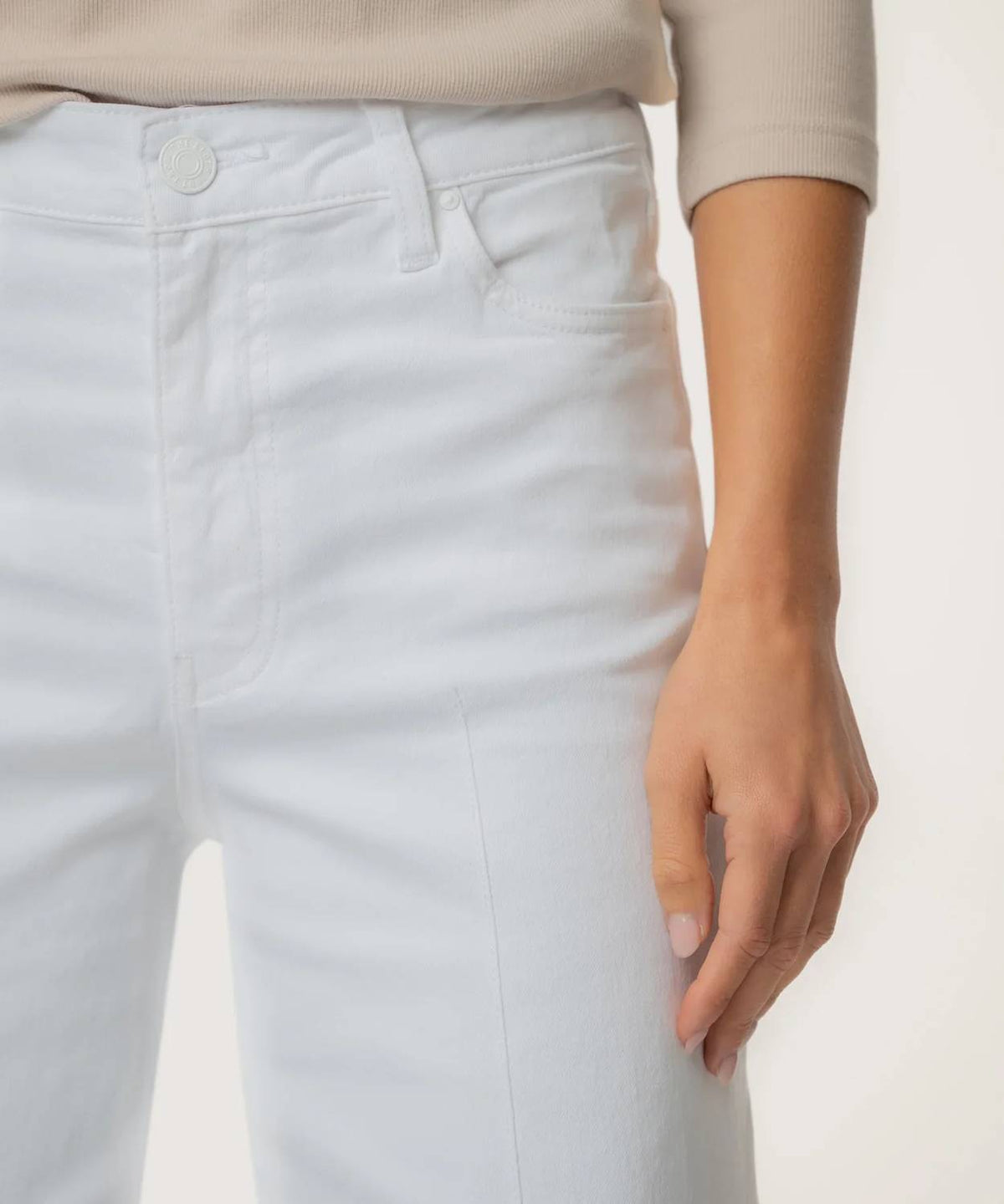 Kut From The Kloth - Meg High Rise Front Pintuck Wide Leg Pants