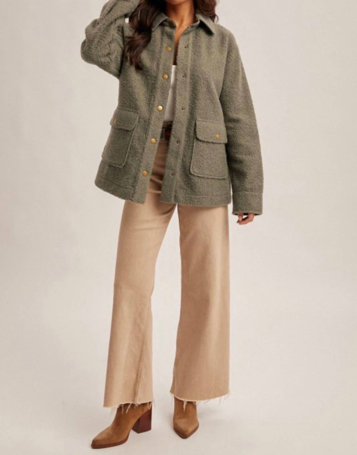 Hem & Thread - CARRIE TEDDY JACKET