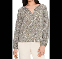Sanctuary Feeling Best Top in olive branch - women's blouse
