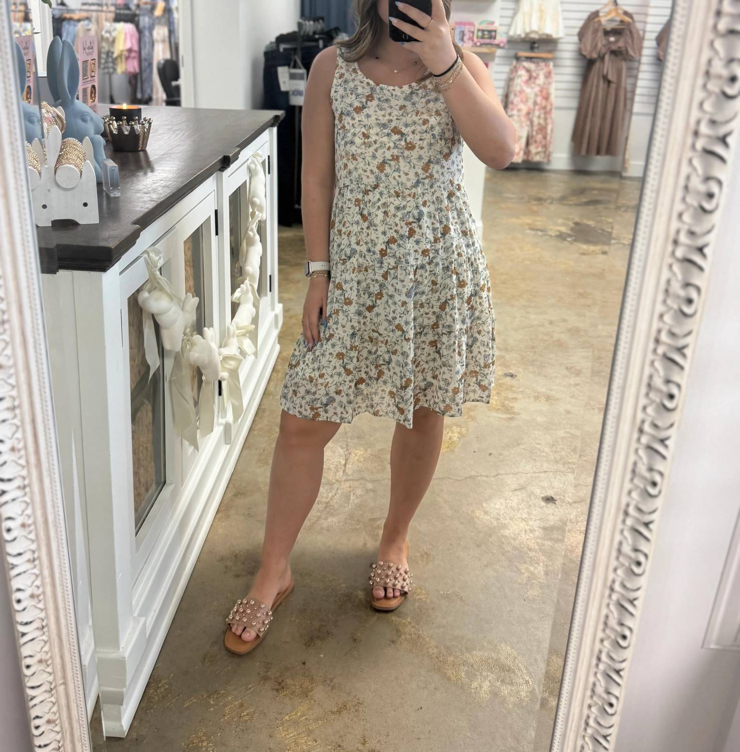 Pine Apparel - Floral Tier Dress
