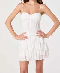 Astr - Madeleine Lace Mini Skirt