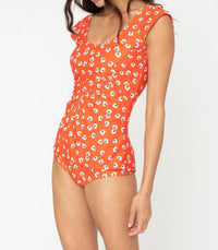 Marina West Swim - Cap Shoulder One Piece Swimsuit