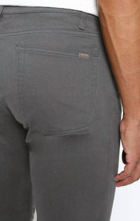 Jachs New York - Straight Fit Stretch Sateen 5 Pocket Pants