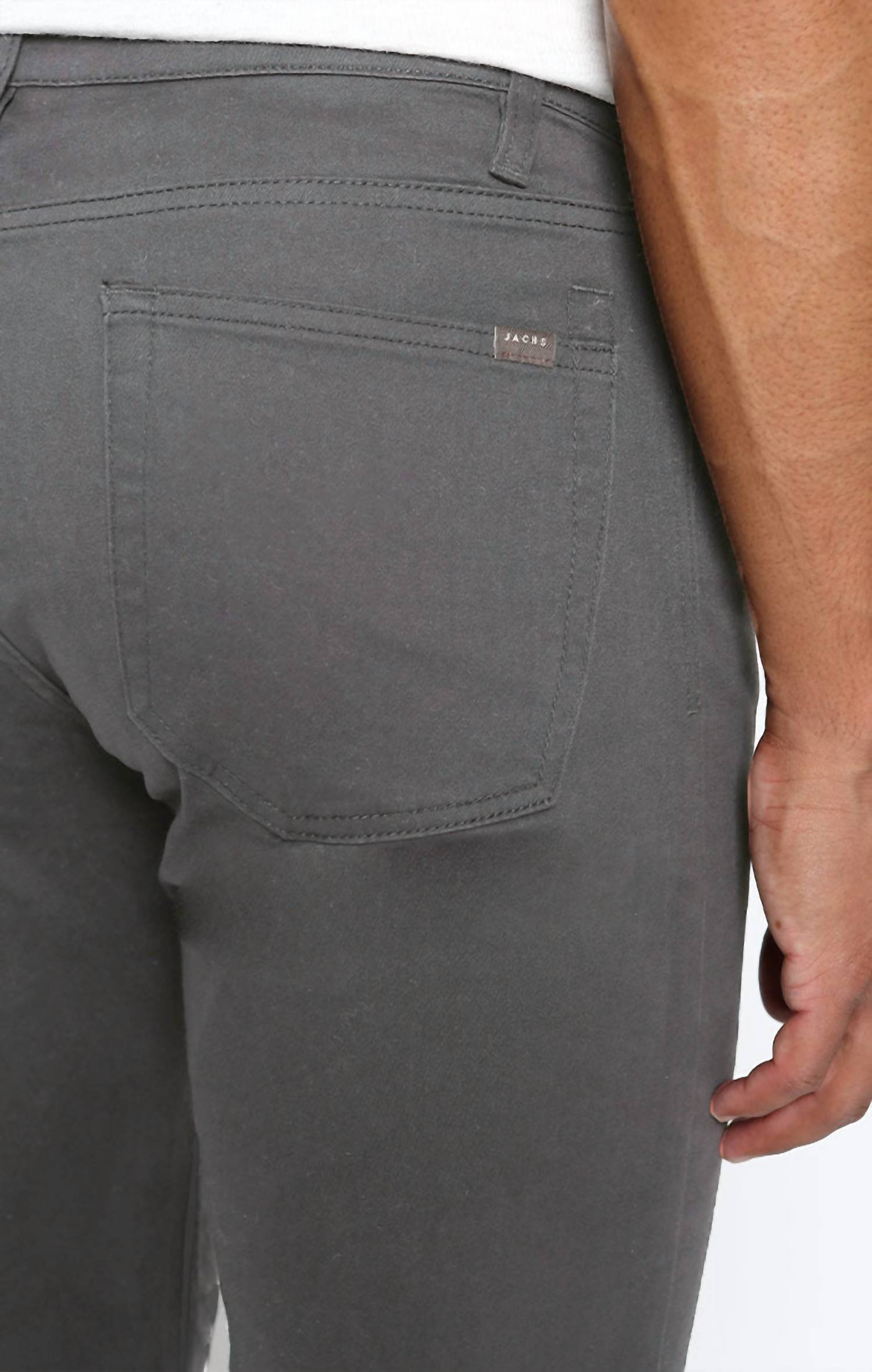Jachs New York - Straight Fit Stretch Sateen 5 Pocket Pants
