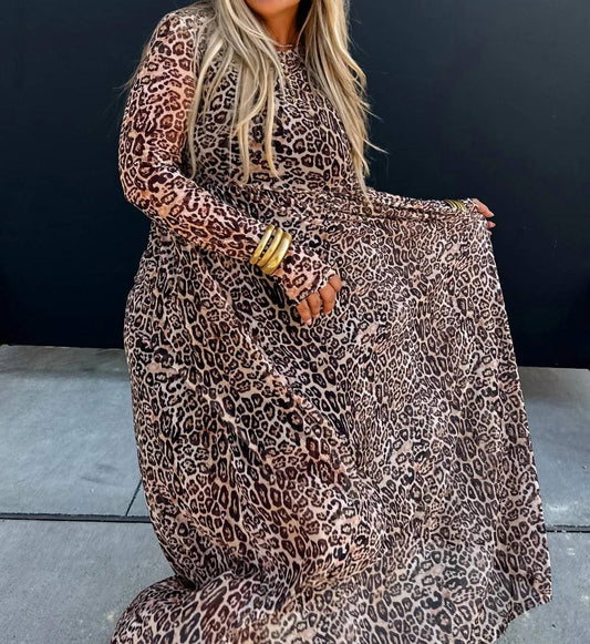 Blakeley - Cheri Cheetah Dress