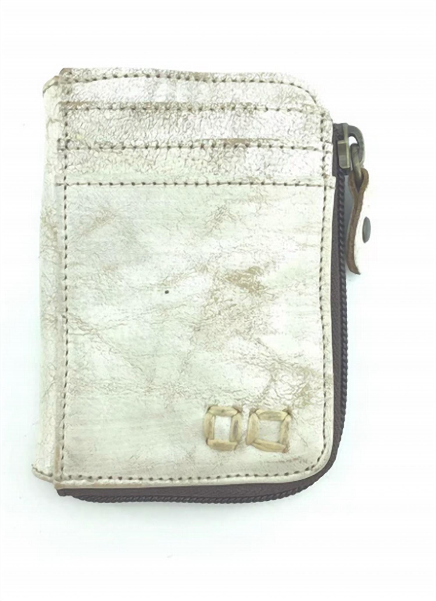 BEDSTU Carrie Compact Leather Wallet in nectar lux - women's bag