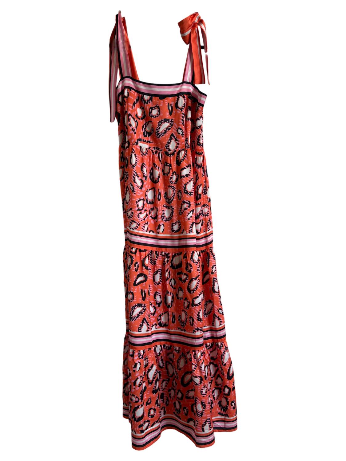 Jade - Women's Tie Shoulder Tiered Sundress