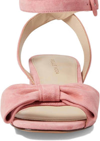 Pelle Moda - Women's Tandi Flamingo Suede Sandals
