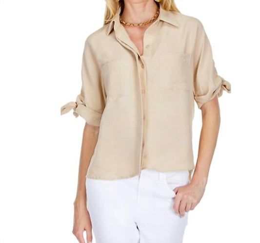 Joy Joy - The Tie Sleeve Shirt