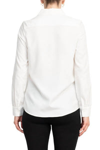 Philosophy - Long Sleeve Collared Woven Shirt