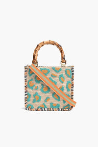 America & Beyond - Women's Wild Leopard Handheld Tote